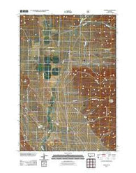 Bowler Montana Historical topographic map, 1:24000 scale, 7.5 X 7.5 Minute, Year 2011
