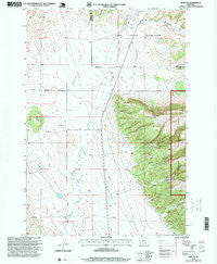 Bowler Montana Historical topographic map, 1:24000 scale, 7.5 X 7.5 Minute, Year 1996