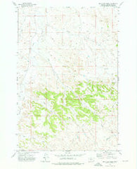 Box Elder Creek Montana Historical topographic map, 1:24000 scale, 7.5 X 7.5 Minute, Year 1973