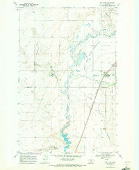Box Elder Montana Historical topographic map, 1:24000 scale, 7.5 X 7.5 Minute, Year 1969
