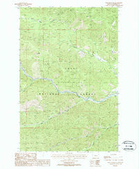 Boyd Mountain Montana Historical topographic map, 1:24000 scale, 7.5 X 7.5 Minute, Year 1988