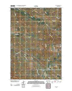 Boyes Montana Historical topographic map, 1:24000 scale, 7.5 X 7.5 Minute, Year 2011