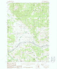 Bozeman Pass Montana Historical topographic map, 1:24000 scale, 7.5 X 7.5 Minute, Year 1987