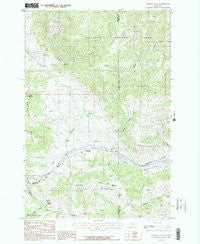 Bozeman Pass Montana Historical topographic map, 1:24000 scale, 7.5 X 7.5 Minute, Year 1987