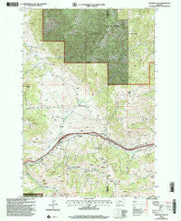 Bozeman Pass Montana Historical topographic map, 1:24000 scale, 7.5 X 7.5 Minute, Year 2000