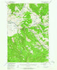 Bozeman Pass Montana Historical topographic map, 1:62500 scale, 15 X 15 Minute, Year 1951