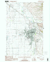 Bozeman Montana Historical topographic map, 1:24000 scale, 7.5 X 7.5 Minute, Year 1987