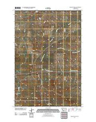 Bracket Butte Montana Historical topographic map, 1:24000 scale, 7.5 X 7.5 Minute, Year 2011