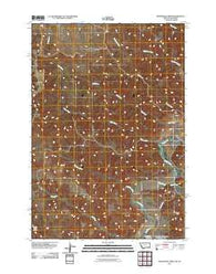 Bradshaw Creek Montana Historical topographic map, 1:24000 scale, 7.5 X 7.5 Minute, Year 2011