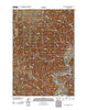 Bradshaw Creek Montana Historical topographic map, 1:24000 scale, 7.5 X 7.5 Minute, Year 2011
