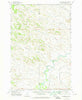 Brandenberg NW Montana Historical topographic map, 1:24000 scale, 7.5 X 7.5 Minute, Year 1971