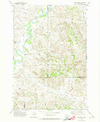Brandenberg Montana Historical topographic map, 1:24000 scale, 7.5 X 7.5 Minute, Year 1971