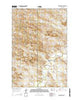 Brandenberg NW Montana Current topographic map, 1:24000 scale, 7.5 X 7.5 Minute, Year 2014