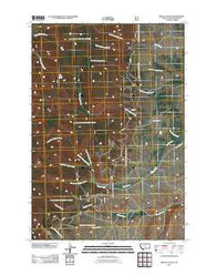 Brays Canyon Montana Historical topographic map, 1:24000 scale, 7.5 X 7.5 Minute, Year 2011
