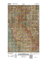Bredette Montana Historical topographic map, 1:24000 scale, 7.5 X 7.5 Minute, Year 2011