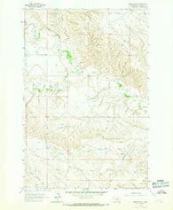 Breed Spring Montana Historical topographic map, 1:24000 scale, 7.5 X 7.5 Minute, Year 1963