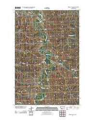 Bridge Coulee Montana Historical topographic map, 1:24000 scale, 7.5 X 7.5 Minute, Year 2011