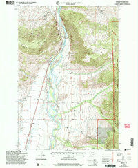 Brisbin Montana Historical topographic map, 1:24000 scale, 7.5 X 7.5 Minute, Year 2000