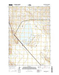 Broadview East Montana Current topographic map, 1:24000 scale, 7.5 X 7.5 Minute, Year 2014