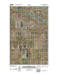 Brockway Spring Montana Historical topographic map, 1:24000 scale, 7.5 X 7.5 Minute, Year 2011