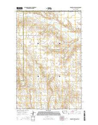 Brockway Spring Montana Current topographic map, 1:24000 scale, 7.5 X 7.5 Minute, Year 2014