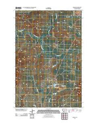 Brooks Montana Historical topographic map, 1:24000 scale, 7.5 X 7.5 Minute, Year 2011