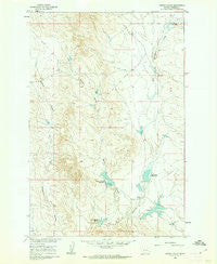 Brown Coulee Montana Historical topographic map, 1:24000 scale, 7.5 X 7.5 Minute, Year 1960
