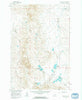 Brown Coulee Montana Historical topographic map, 1:24000 scale, 7.5 X 7.5 Minute, Year 1960