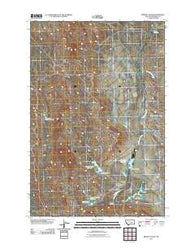 Brown Coulee Montana Historical topographic map, 1:24000 scale, 7.5 X 7.5 Minute, Year 2011