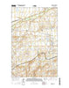Browning Montana Current topographic map, 1:24000 scale, 7.5 X 7.5 Minute, Year 2014