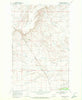 Browning NE Montana Historical topographic map, 1:24000 scale, 7.5 X 7.5 Minute, Year 1968