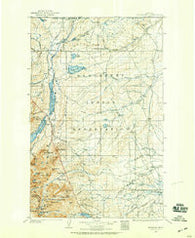 Browning Montana Historical topographic map, 1:125000 scale, 30 X 30 Minute, Year 1901