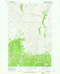 Browns Canyon Montana Historical topographic map, 1:24000 scale, 7.5 X 7.5 Minute, Year 1970