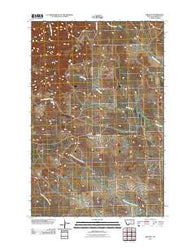 Brusett Montana Historical topographic map, 1:24000 scale, 7.5 X 7.5 Minute, Year 2011