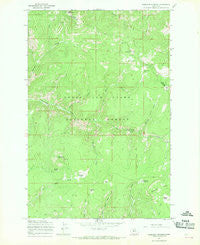 Bubbling Springs Montana Historical topographic map, 1:24000 scale, 7.5 X 7.5 Minute, Year 1967