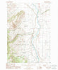 Bucks Nest Montana Historical topographic map, 1:24000 scale, 7.5 X 7.5 Minute, Year 1988