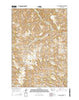 Bull Creek Lookout Montana Current topographic map, 1:24000 scale, 7.5 X 7.5 Minute, Year 2014