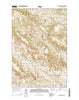 Bull Mountain NW Montana Current topographic map, 1:24000 scale, 7.5 X 7.5 Minute, Year 2014