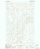 Bullhead Reservoir Montana Historical topographic map, 1:24000 scale, 7.5 X 7.5 Minute, Year 1983