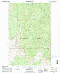 Bungalow Mountain Montana Historical topographic map, 1:24000 scale, 7.5 X 7.5 Minute, Year 1994