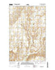 Burnett Creek Montana Current topographic map, 1:24000 scale, 7.5 X 7.5 Minute, Year 2014