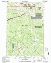 Burnt Mountain Montana Historical topographic map, 1:24000 scale, 7.5 X 7.5 Minute, Year 1996