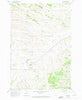 Busby Montana Historical topographic map, 1:24000 scale, 7.5 X 7.5 Minute, Year 1958