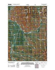 Butch Hill Montana Historical topographic map, 1:24000 scale, 7.5 X 7.5 Minute, Year 2011