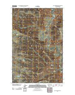 Butch Reservoir Montana Historical topographic map, 1:24000 scale, 7.5 X 7.5 Minute, Year 2011