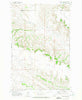 Butler Table Montana Historical topographic map, 1:24000 scale, 7.5 X 7.5 Minute, Year 1972