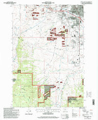 Butte South Montana Historical topographic map, 1:24000 scale, 7.5 X 7.5 Minute, Year 1996