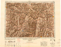 Butte Montana Historical topographic map, 1:250000 scale, 1 X 2 Degree, Year 1947