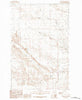 Button Butte Montana Historical topographic map, 1:24000 scale, 7.5 X 7.5 Minute, Year 1984