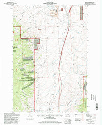 Buxton Montana Historical topographic map, 1:24000 scale, 7.5 X 7.5 Minute, Year 1996